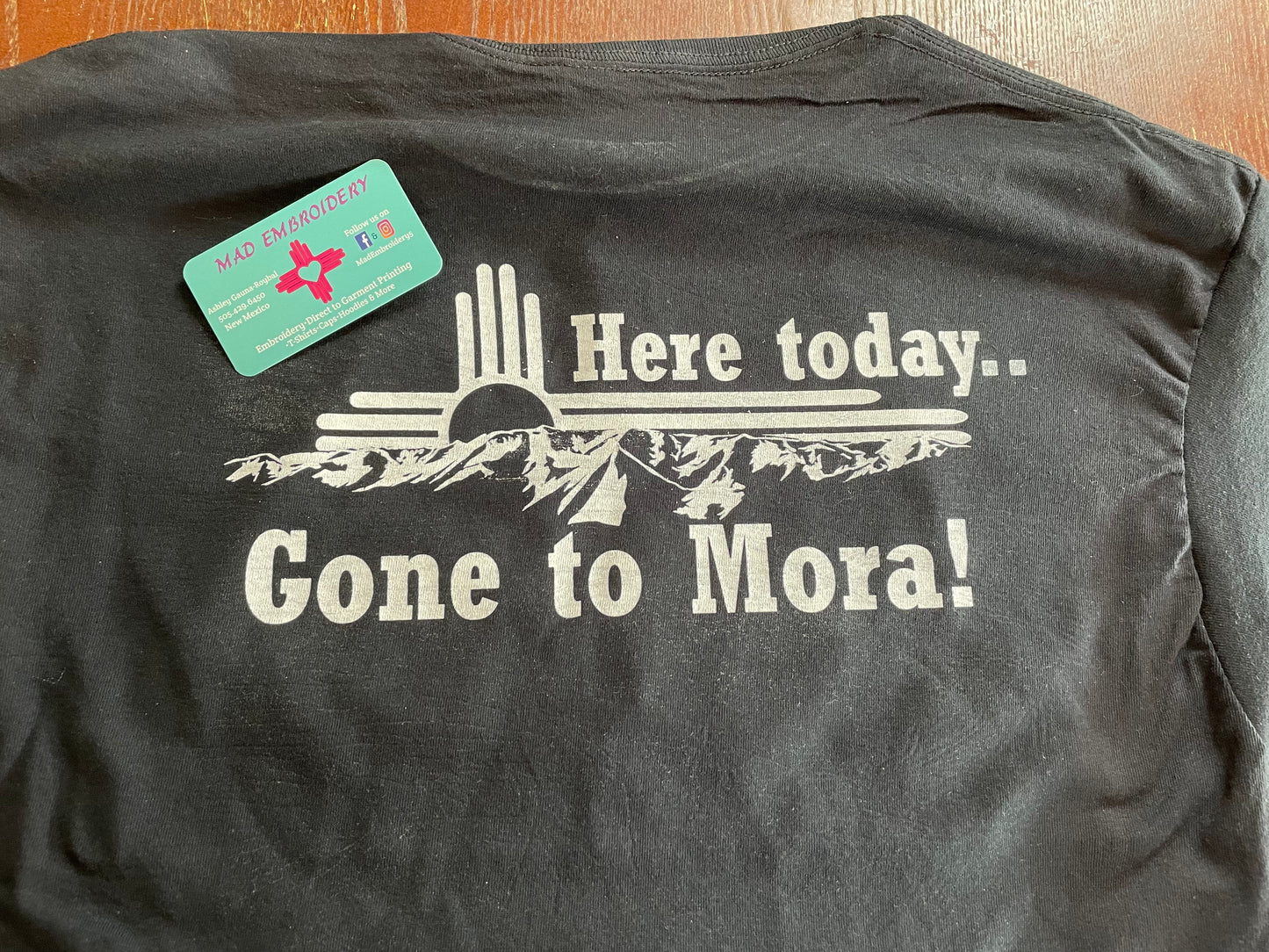 Here today, Gone to Mora!