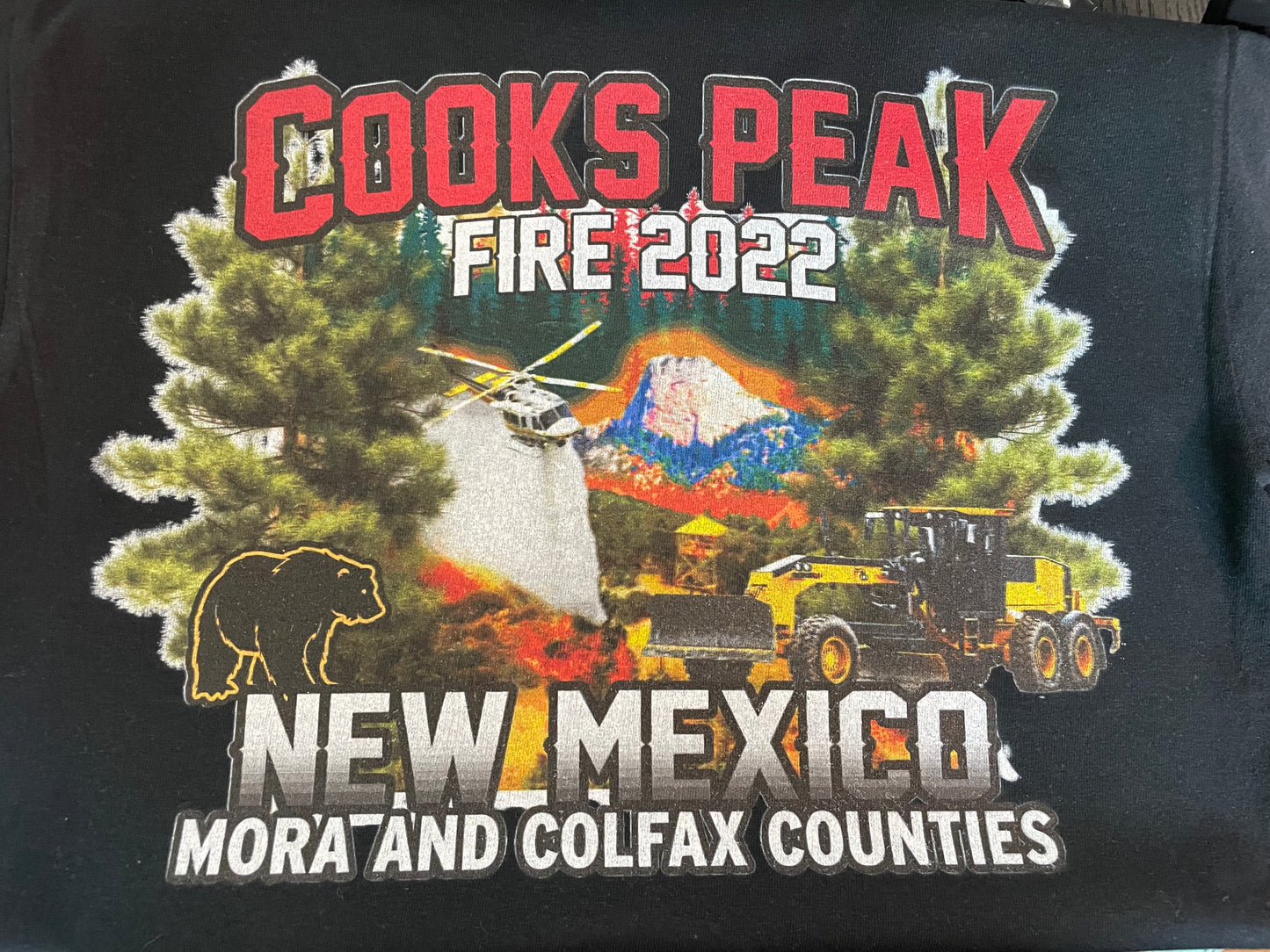 Cooks Peak Fire